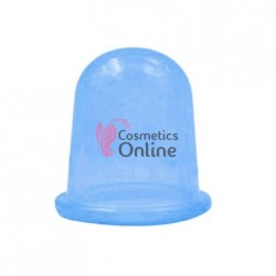 Ventuza de masaj 000BB corporal anticelulitic Medie din silicon Albastra